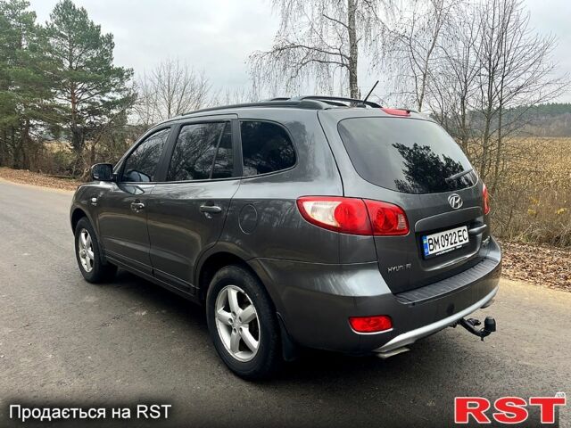 Серый Хендай Санта Фе, объемом двигателя 2.2 л и пробегом 243 тыс. км за 8800 $, фото 2 на Automoto.ua
