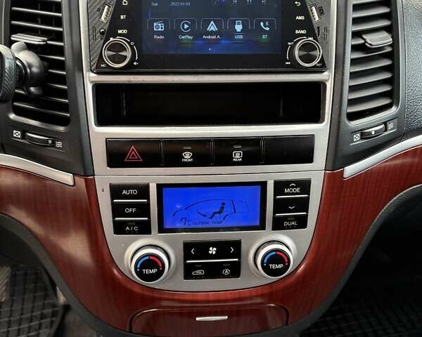 Серый Хендай Санта Фе, объемом двигателя 2.19 л и пробегом 276 тыс. км за 8550 $, фото 67 на Automoto.ua