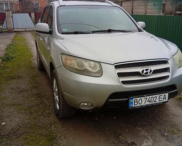 Серый Хендай Санта Фе, объемом двигателя 2.19 л и пробегом 323 тыс. км за 7990 $, фото 2 на Automoto.ua