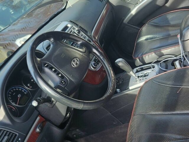 Серый Хендай Санта Фе, объемом двигателя 2.2 л и пробегом 273 тыс. км за 4559 $, фото 3 на Automoto.ua