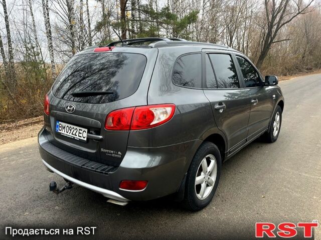 Серый Хендай Санта Фе, объемом двигателя 2.2 л и пробегом 243 тыс. км за 8800 $, фото 4 на Automoto.ua