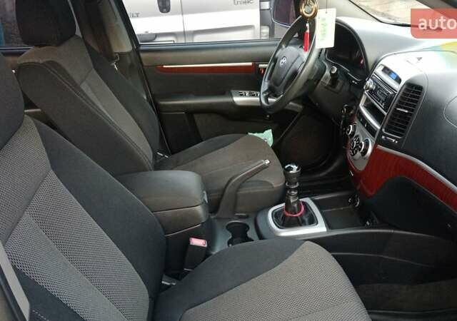 Серый Хендай Санта Фе, объемом двигателя 2.2 л и пробегом 215 тыс. км за 10500 $, фото 8 на Automoto.ua