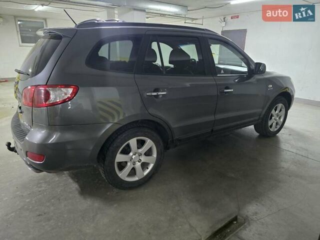 Серый Хендай Санта Фе, объемом двигателя 2.2 л и пробегом 264 тыс. км за 8880 $, фото 5 на Automoto.ua
