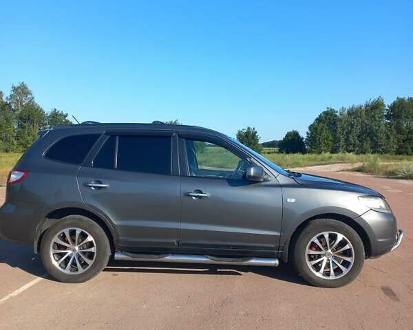 Серый Хендай Санта Фе, объемом двигателя 2.7 л и пробегом 197 тыс. км за 8600 $, фото 3 на Automoto.ua