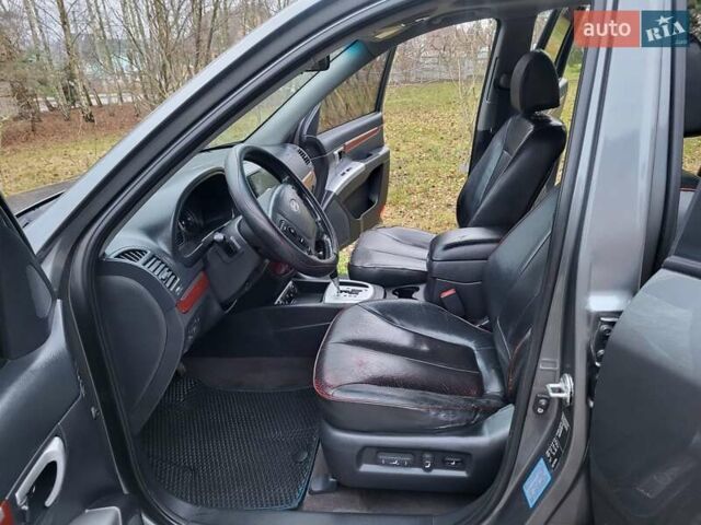 Серый Хендай Санта Фе, объемом двигателя 2.2 л и пробегом 233 тыс. км за 8999 $, фото 51 на Automoto.ua