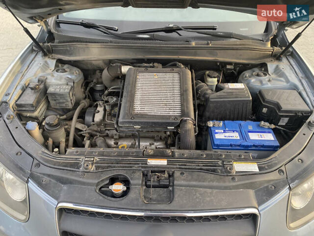 Серый Хендай Санта Фе, объемом двигателя 2.19 л и пробегом 334 тыс. км за 10000 $, фото 27 на Automoto.ua