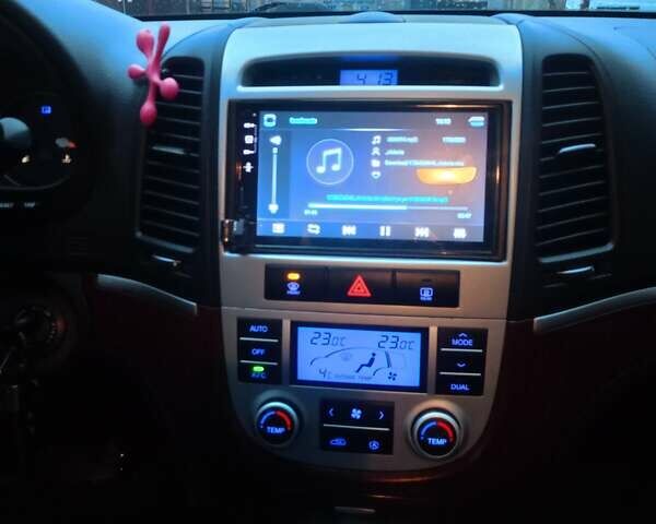 Серый Хендай Санта Фе, объемом двигателя 2.2 л и пробегом 324 тыс. км за 9700 $, фото 13 на Automoto.ua