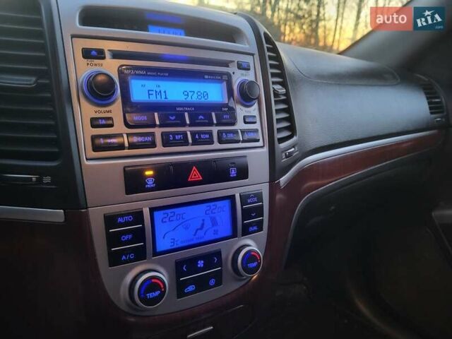 Серый Хендай Санта Фе, объемом двигателя 2.19 л и пробегом 302 тыс. км за 9990 $, фото 132 на Automoto.ua