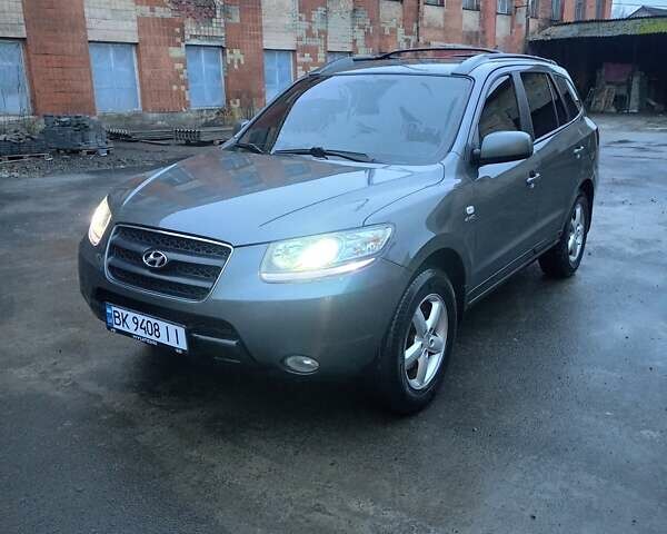 Серый Хендай Санта Фе, объемом двигателя 2.2 л и пробегом 324 тыс. км за 9700 $, фото 6 на Automoto.ua