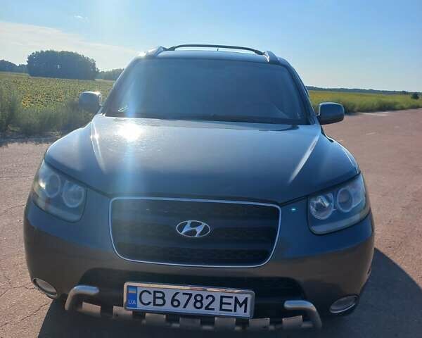 Серый Хендай Санта Фе, объемом двигателя 2.7 л и пробегом 197 тыс. км за 8600 $, фото 1 на Automoto.ua