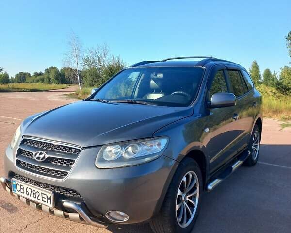 Серый Хендай Санта Фе, объемом двигателя 2.7 л и пробегом 197 тыс. км за 8600 $, фото 5 на Automoto.ua
