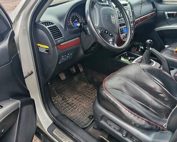 Сірий Хендай Санта Фе, об'ємом двигуна 2.2 л та пробігом 208 тис. км за 8650 $, фото 8 на Automoto.ua