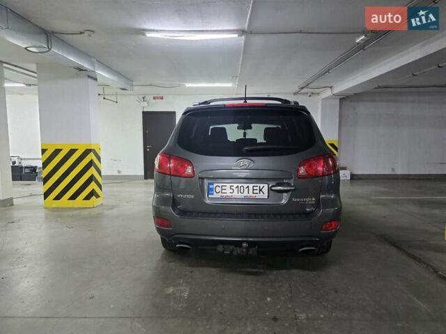 Серый Хендай Санта Фе, объемом двигателя 2.2 л и пробегом 264 тыс. км за 8880 $, фото 4 на Automoto.ua