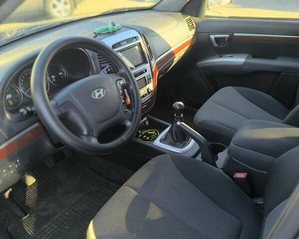 Серый Хендай Санта Фе, объемом двигателя 2.2 л и пробегом 199 тыс. км за 6800 $, фото 13 на Automoto.ua