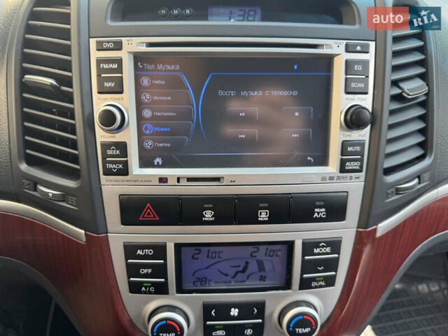 Серый Хендай Санта Фе, объемом двигателя 2.66 л и пробегом 255 тыс. км за 9500 $, фото 13 на Automoto.ua