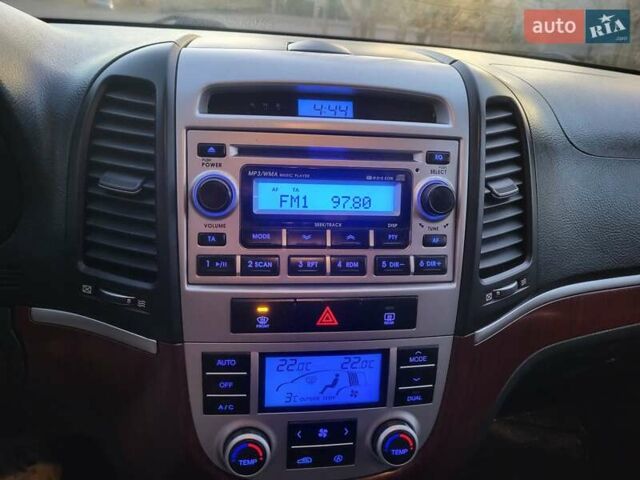 Серый Хендай Санта Фе, объемом двигателя 2.19 л и пробегом 302 тыс. км за 9990 $, фото 134 на Automoto.ua