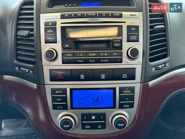 Серый Хендай Санта Фе, объемом двигателя 2.2 л и пробегом 120 тыс. км за 9900 $, фото 13 на Automoto.ua