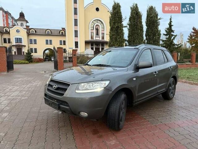 Серый Хендай Санта Фе, объемом двигателя 2.2 л и пробегом 199 тыс. км за 6800 $, фото 15 на Automoto.ua