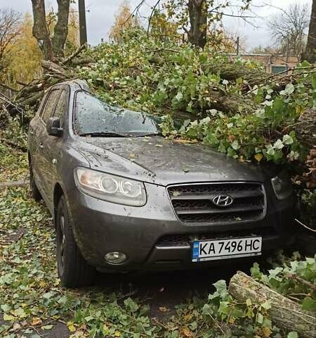 Серый Хендай Санта Фе, объемом двигателя 2.19 л и пробегом 170 тыс. км за 4999 $, фото 6 на Automoto.ua