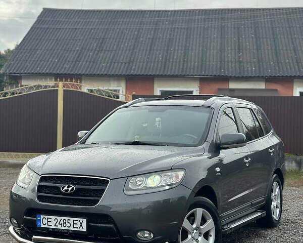 Серый Хендай Санта Фе, объемом двигателя 2.19 л и пробегом 265 тыс. км за 9900 $, фото 2 на Automoto.ua