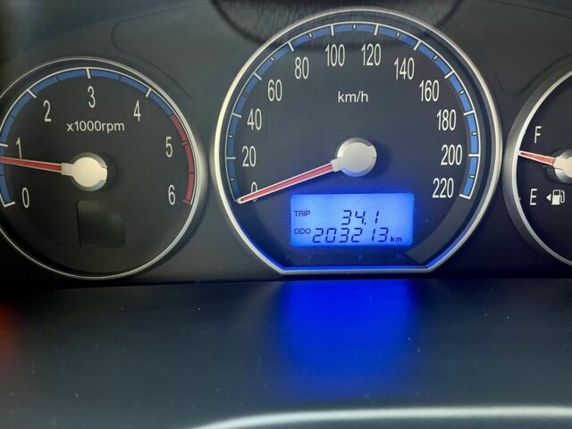 Серый Хендай Санта Фе, объемом двигателя 2.2 л и пробегом 203 тыс. км за 5500 $, фото 13 на Automoto.ua