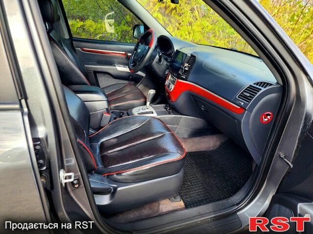 Серый Хендай Санта Фе, объемом двигателя 2.2 л и пробегом 218 тыс. км за 9800 $, фото 5 на Automoto.ua