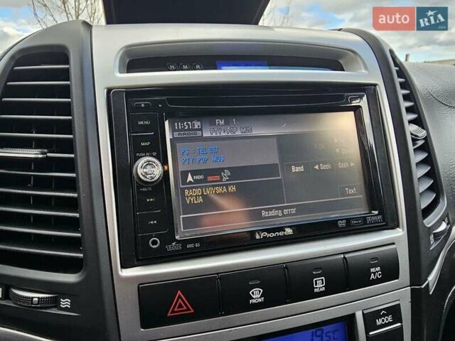 Сірий Хендай Санта Фе, об'ємом двигуна 2.2 л та пробігом 210 тис. км за 9950 $, фото 137 на Automoto.ua