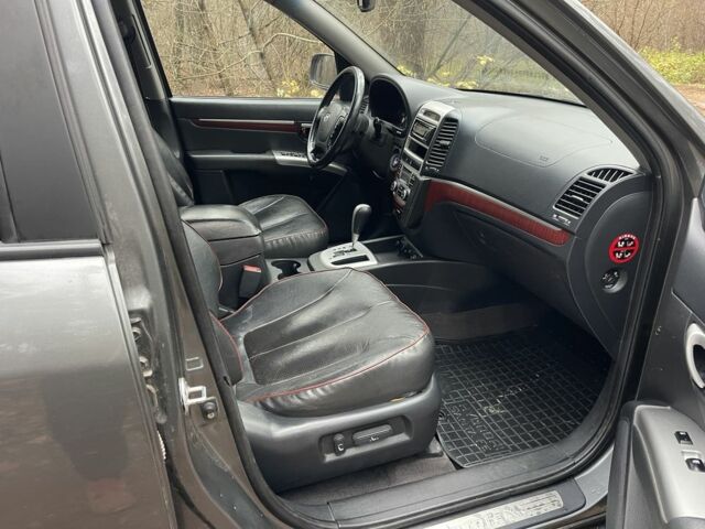 Сірий Хендай Санта Фе, об'ємом двигуна 2.2 л та пробігом 200 тис. км за 5500 $, фото 7 на Automoto.ua