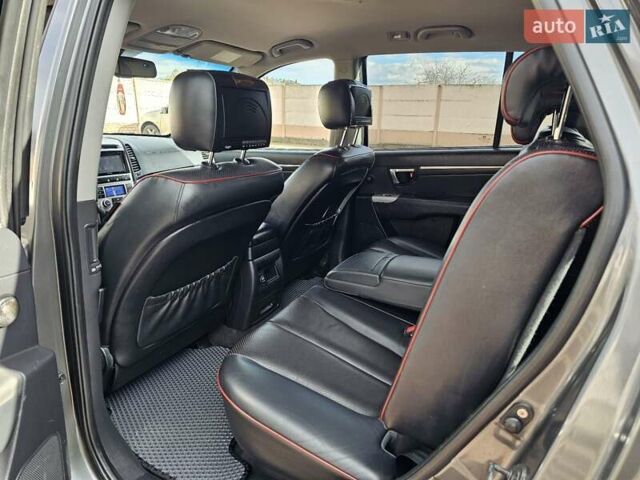 Сірий Хендай Санта Фе, об'ємом двигуна 2.2 л та пробігом 210 тис. км за 9950 $, фото 174 на Automoto.ua