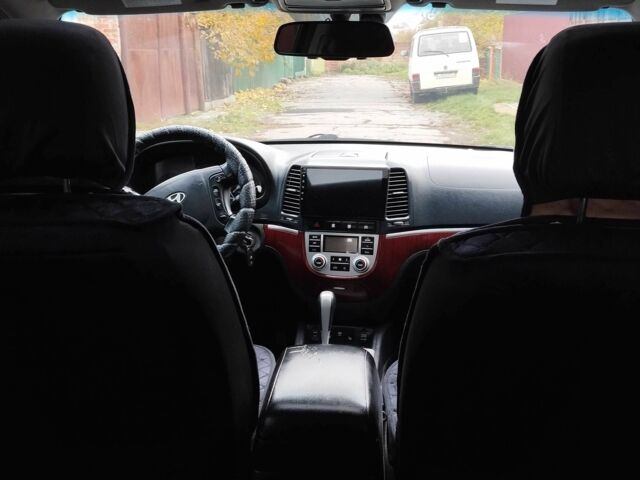 Серый Хендай Санта Фе, объемом двигателя 2.2 л и пробегом 253 тыс. км за 9400 $, фото 7 на Automoto.ua