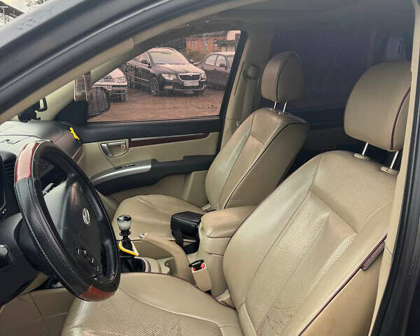 Серый Хендай Санта Фе, объемом двигателя 2.19 л и пробегом 265 тыс. км за 9900 $, фото 4 на Automoto.ua