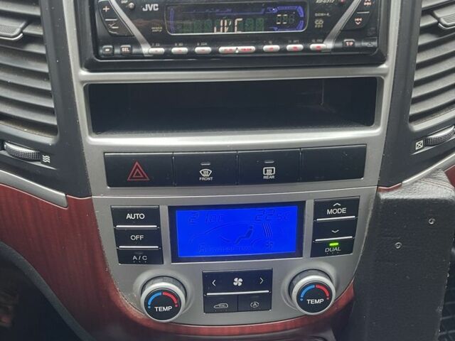 Сірий Хендай Санта Фе, об'ємом двигуна 2.2 л та пробігом 200 тис. км за 5500 $, фото 11 на Automoto.ua