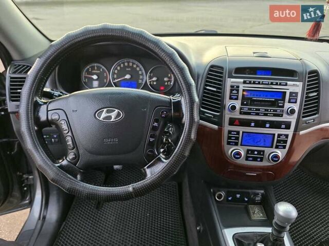 Серый Хендай Санта Фе, объемом двигателя 2.2 л и пробегом 319 тыс. км за 9777 $, фото 16 на Automoto.ua