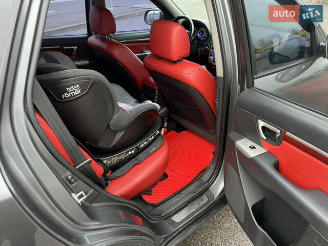 Серый Хендай Санта Фе, объемом двигателя 2.2 л и пробегом 308 тыс. км за 9600 $, фото 16 на Automoto.ua