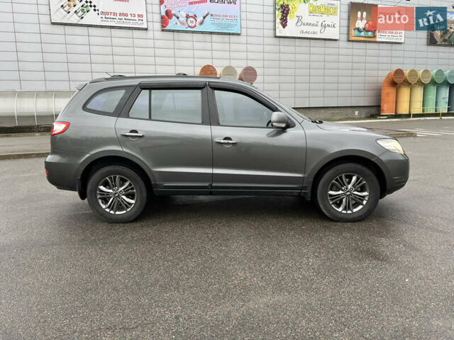 Серый Хендай Санта Фе, объемом двигателя 2.2 л и пробегом 308 тыс. км за 9600 $, фото 6 на Automoto.ua