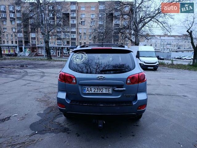 Серый Хендай Санта Фе, объемом двигателя 2.2 л и пробегом 215 тыс. км за 9000 $, фото 5 на Automoto.ua