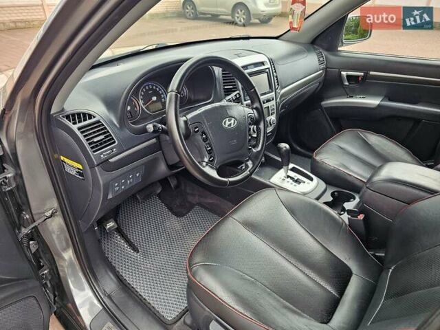 Серый Хендай Санта Фе, объемом двигателя 2.2 л и пробегом 210 тыс. км за 9750 $, фото 13 на Automoto.ua