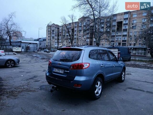 Серый Хендай Санта Фе, объемом двигателя 2.2 л и пробегом 215 тыс. км за 9000 $, фото 4 на Automoto.ua