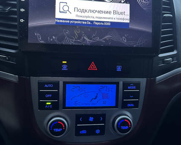 Серый Хендай Санта Фе, объемом двигателя 2.2 л и пробегом 160 тыс. км за 8600 $, фото 19 на Automoto.ua