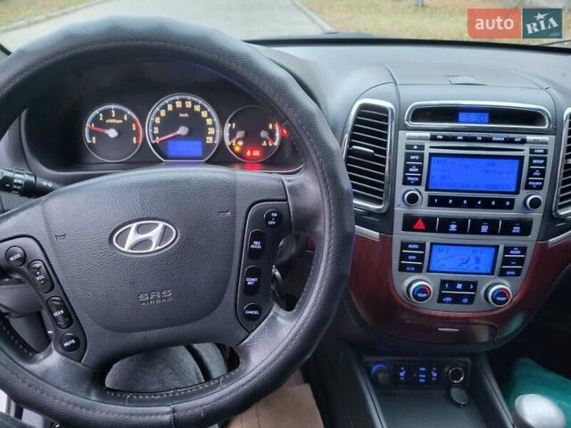 Серый Хендай Санта Фе, объемом двигателя 2.19 л и пробегом 252 тыс. км за 10300 $, фото 134 на Automoto.ua