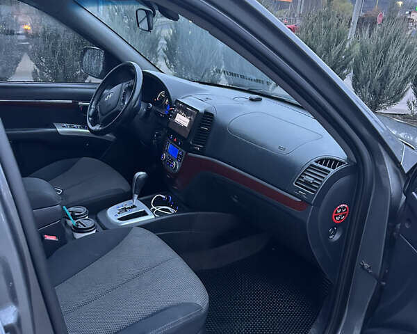 Серый Хендай Санта Фе, объемом двигателя 2.2 л и пробегом 160 тыс. км за 8600 $, фото 23 на Automoto.ua