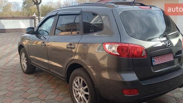 Серый Хендай Санта Фе, объемом двигателя 2.2 л и пробегом 185 тыс. км за 10700 $, фото 2 на Automoto.ua