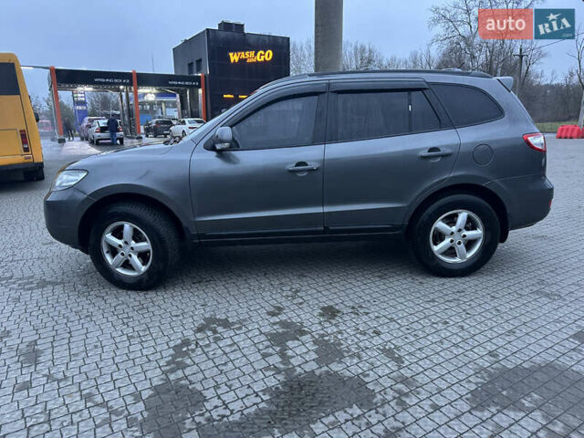 Серый Хендай Санта Фе, объемом двигателя 2.2 л и пробегом 160 тыс. км за 8600 $, фото 4 на Automoto.ua