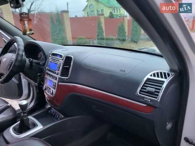 Серый Хендай Санта Фе, объемом двигателя 2.19 л и пробегом 252 тыс. км за 10300 $, фото 127 на Automoto.ua