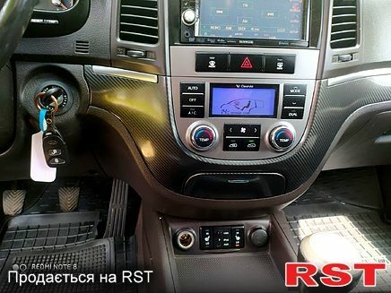 Серый Хендай Санта Фе, объемом двигателя 2.2 л и пробегом 226 тыс. км за 10850 $, фото 6 на Automoto.ua