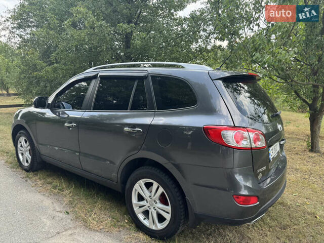 Серый Хендай Санта Фе, объемом двигателя 2.4 л и пробегом 226 тыс. км за 11700 $, фото 2 на Automoto.ua