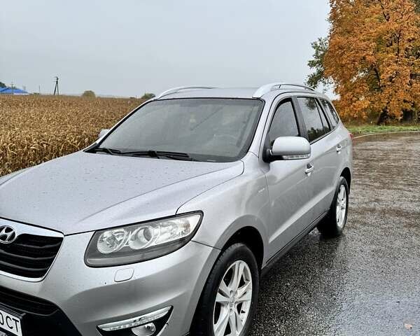 Серый Хендай Санта Фе, объемом двигателя 2.2 л и пробегом 161 тыс. км за 12400 $, фото 4 на Automoto.ua