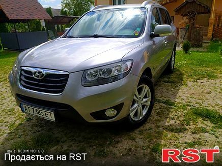 Серый Хендай Санта Фе, объемом двигателя 2.2 л и пробегом 226 тыс. км за 10850 $, фото 2 на Automoto.ua
