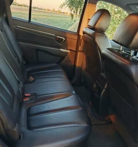 Серый Хендай Санта Фе, объемом двигателя 2.2 л и пробегом 222 тыс. км за 12500 $, фото 2 на Automoto.ua