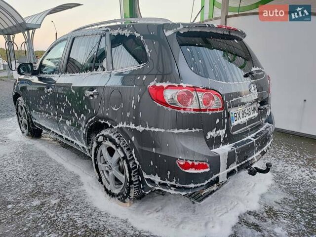 Серый Хендай Санта Фе, объемом двигателя 2.2 л и пробегом 202 тыс. км за 13999 $, фото 3 на Automoto.ua